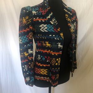 Southwest print vintage jacket